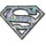 Superman Silver Reflective Decal image 1