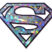 Superman Silver Reflective Decal image 1