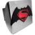Batman v Superman Red and Chrome Hitch Cover image 1