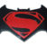 Batman v Superman Red Acrylic Emblem image 1