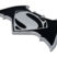 Batman v Superman Chrome Emblem image 3
