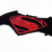 Batman v Superman Red 3D Reflective Decal image 3