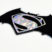 Batman v Superman Silver 3D Reflective Decal image 3