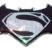 Batman v Superman Silver 3D Reflective Decal image 1