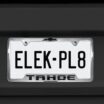 Chevy Black Tahoe Chrome Open License Plate Frame image 6
