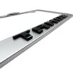Chevy Black Tahoe Brushed License Plate Frame image 4