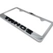 Chevy Black Tahoe Chrome License Plate Frame image 7