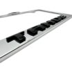 Chevy Black Tahoe Chrome License Plate Frame image 4