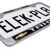 Tahoe 4x4 Standard Chrome License Plate Frame image 5