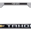 Tahoe 4x4 Standard Chrome License Plate Frame image 4