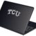 TCU Silver 3D Reflective Decal image 5