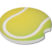 Tennis ball Car Coaster - 2 Pack image 1