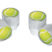 Tennis Ball Valve Stem Caps - Matte Knurling image 1