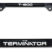 3D Terminator T-800 Black Metal License Plate Frame image 1