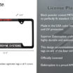 Terminator Cyberdyne Systems Open License Plate Frame image 4