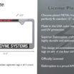 Terminator Cyberdyne Chrome License Plate Frame image 4