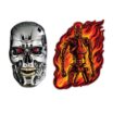 Terminator T-800 Robot Decal 2-Pack image 1