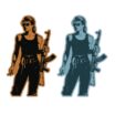 Terminator Sarah Connor Decal 2-Pack image 1