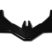 The Batman Movie Black Auto Emblem image 1