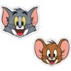 Tom & Jerry Faces Dynamic Decal 2-Pack image 1
