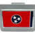 Tennessee Chrome Flag Brushed Chrome Hitch Cover image 2