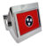 Tennessee Chrome Flag Chrome Hitch Cover image 1