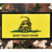 Dont Tread On Me Flag Woodland Camo License Plate image 3