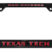 Texas Tech Red Raiders Black 3D License Plate Frame image 1