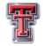 Texas Tech Red Chrome Emblem image 1