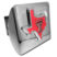Texas Tech State Shape Chrome Hitch Cover image 1