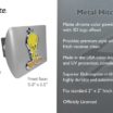 Tweety Bird Brushed Chrome Hitch Cover image 3