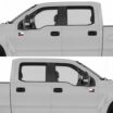Texas Lone Star Flag Chrome Emblem 2-Pack image 2