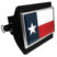 Texas Flag Black Plastic Hitch Cover image 1
