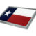 Small Texas Flag Chrome Emblem image 3