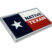 Native Texan Flag Chrome Emblem image 2