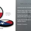 Texas Flag Silicone Car Coasters image 4