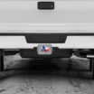 Texas Brushed Chrome Hitch Cover image 2