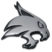 Texas State University Bobcat Chrome Emblem image 1