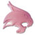 Texas State University Bobcat Pink Powder-Coated Emblem image 1