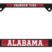 Alabama Crimson Tide Black 3D License Plate Frame image 1