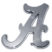 Alabama A Chrome Emblem image 1