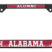 University of Alabama Alumni Black License Plate Frame image 1