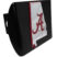Alabama Red State Shape on Black Hitch Cover image 1