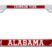 Alabama Crimson Tide License Plate Frame image 1