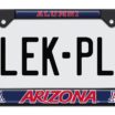 Arizona Alumni Black License Plate Frame image 3