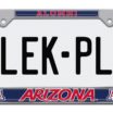 Arizona Alumni Chrome License Plate Frame image 3