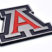 Arizona A Red Chrome Emblem image 2