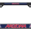Arizona Wildcats Black License Plate Frame image 1