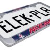 Arizona Wildcats Chrome License Plate Frame image 3