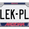 Arizona Wildcats Chrome License Plate Frame image 5